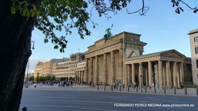 Puerta de Brandenburgo, Belin, Alemania