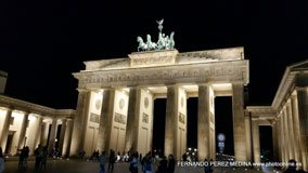 Puerta de Brandenburgo, Berlín, Alemania