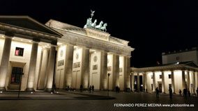 Puerta de Brandenburgo, Berlín, Alemania