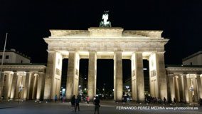 Puerta de Brandenburgo, Berlín, Alemania