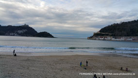 Playa de la Cocha, San Sebastian, España