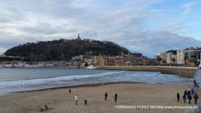Playa de la Cocha, San Sebastian, España