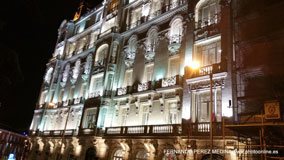 Carillón Edificio Plus Ultra, Plaza de las Cortes, Madrid
