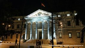 Congreso de los Diputados, Calle de Floridablanca, Madrid