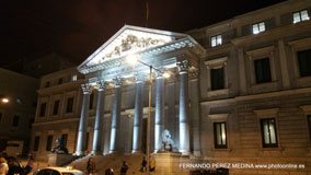 Congreso de los Diputados, Calle de Floridablanca, Madrid